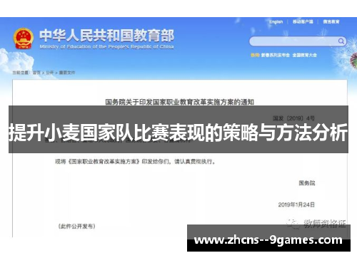 提升小麦国家队比赛表现的策略与方法分析